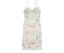 Victoria's Secret Dream Angels Floral Satiny Slip Dress - Chemise Small
