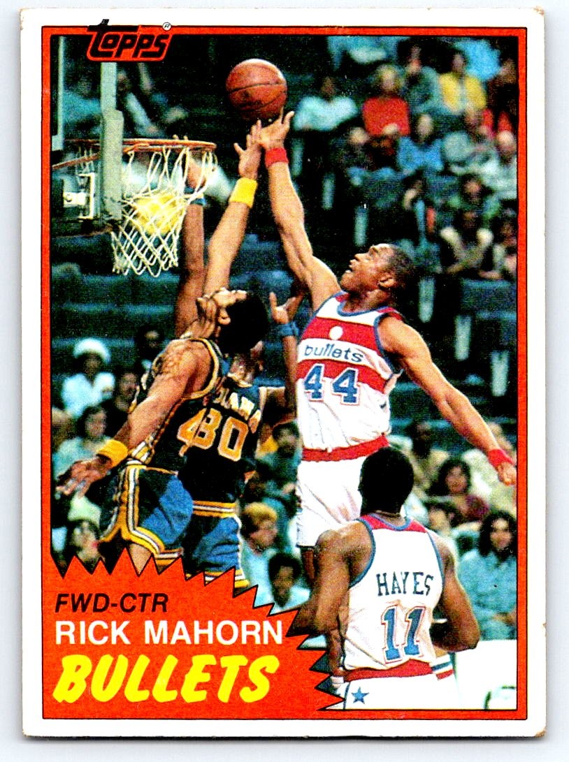 1981-82 Topps #E98 Rick Mahorn