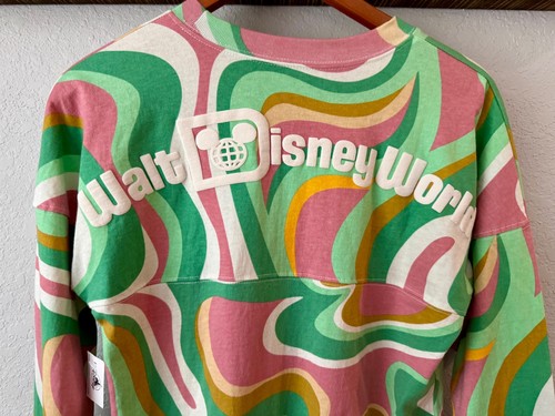 NWT Walt Disney World Spirit Jersey Swirl Long Sleeve T-shirt Kids Size XL - Picture 2 of 8
