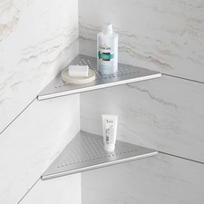 10 Inch Brushed Shower Shelves Corner Shelf For Tile Wall304 Stainless Steel Cor