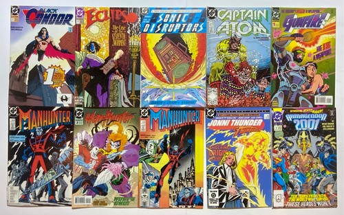 ALTE SAMMLUNG GEMISCHTE DC COMICS 10 Comics LOT J5.668