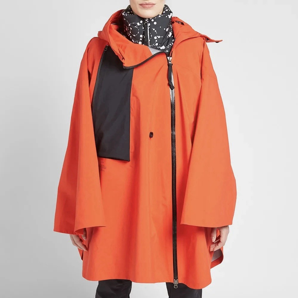 Womens Nike Lab Tech ACG Gore-tex 3-in-1 Poncho Habanero