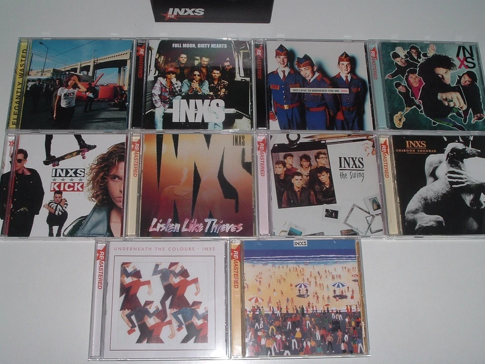 INXS - REMASTERED - 10 CD Album, Reissue Remastered, Box Set, Ltd Edition (2011) - Bild 4 von 4