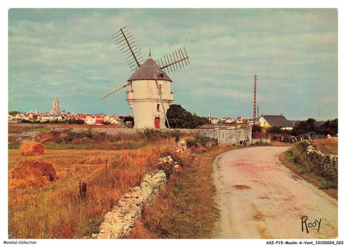 ASIP15-0983-MOULIN-A-VENT - Batz-Sur-Mer - Moulins Des Luftmassenmesser