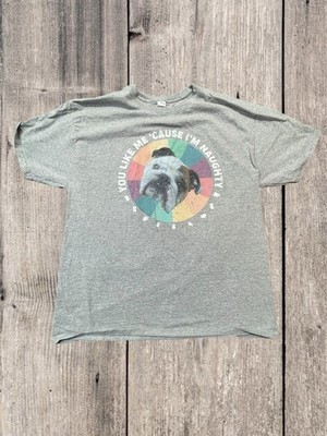 Hanes Bulldog ''You Like Me 'Cause I'm Naughty'' Graphic T-Shirt Size XL