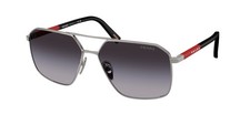 Prada Linea Rossa PS A 50 S gunmetal grey gradient 5AV09U Sunglasses