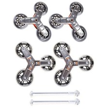 Koffer F&uuml;r Triangle Roller Ersatz Mute Wear Edelstahl Rollenrad Zubeh&ouml;r