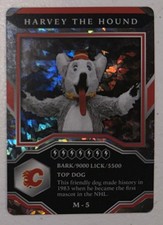2021-22 Upper Deck MVP #M-5 Harvey The Hound Mascots Gaming Sparkle