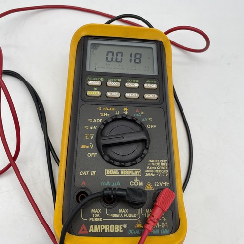 Amprobe Multi Meter AM-91 Dual Display Multi Function - Tested Works - Picture 2 of 4