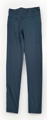 Rockwear Teal Mesh Ventilation Ankle Pockets Leggings-Active-comfy-Breathable-8 - Picture 2 of 14
