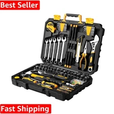 158-Piece Household & Auto Tool Set with Storage Case