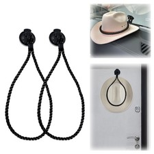 2PCS Cowboy Hat Mounts for Your Vehicle,Hat Holder for Truck Seat Car Accesso...