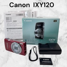 Canon IXY120 Red Compact Digital Camera 16MP 8x Zoom Tested Excellent Condition