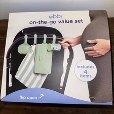 Ubbi On-The-Go Diapering Gift Set Includes Changing Mat, Pacific Holder And More