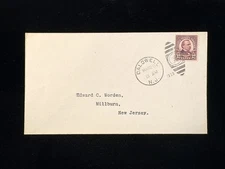 NJ CALDWELL MAR 20, 1923 FDC #564 TO WORDEN CV $185