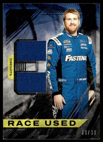 2023 Panini Prime Race Used Firesuits Chris Buescher 60/99 RFK Racing #RUD-CBU