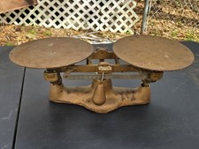 Vintage Penn Balance Beam Scale Cast Iron Bakers ~ Kitchen Scale Philadelphia
