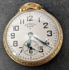 Antique ELGIN B. W. Raymond Pocket Watch Gold Filled 8 Adjustments -21 Jewels