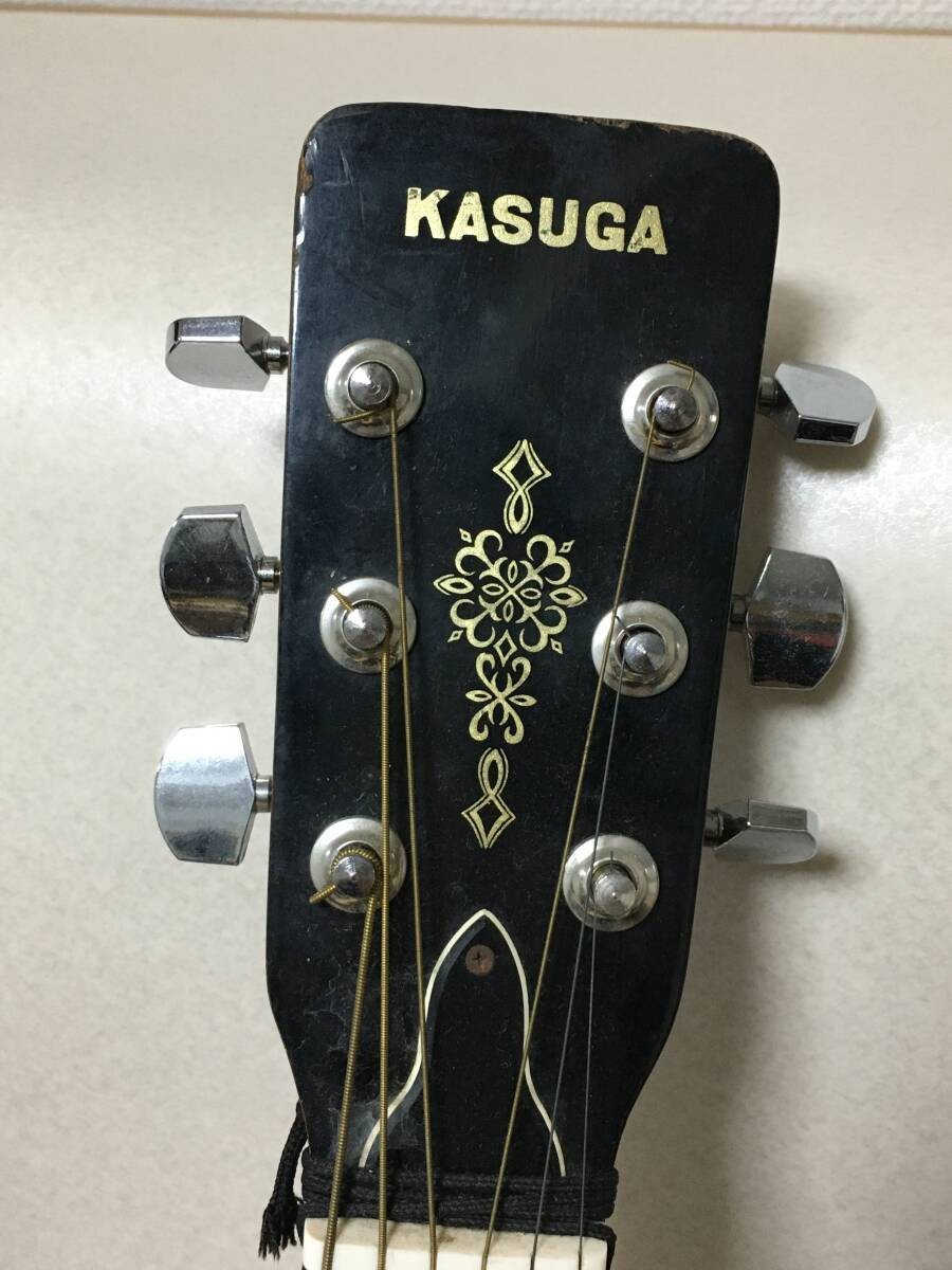 KASUGA アコースティックギター　1970 ジャパンビンテージ Acoustic Guitar Kasuga D-612 Rosewood Fingerboard Natural Japan
