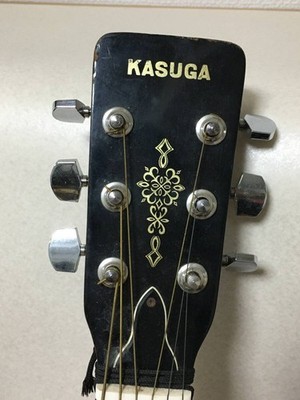 Acoustic Guitar Kasuga MF-10 1970 Natural with Soft Case | eBay