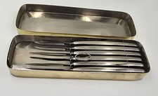 RARE Antique S. Maw, Son & Thompson London Surgical Set Box Medical Instrument