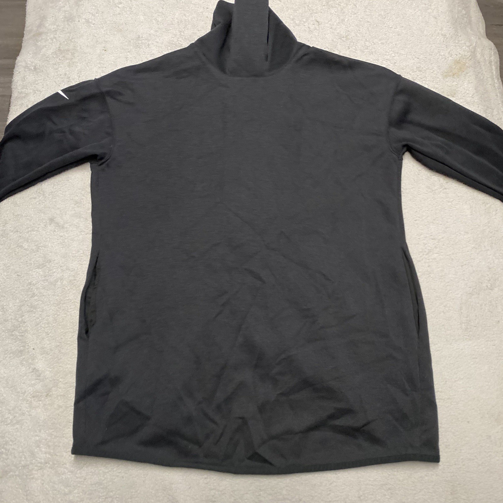 Nike Pullover Maternity Split Front XS Black Turt… - image 8