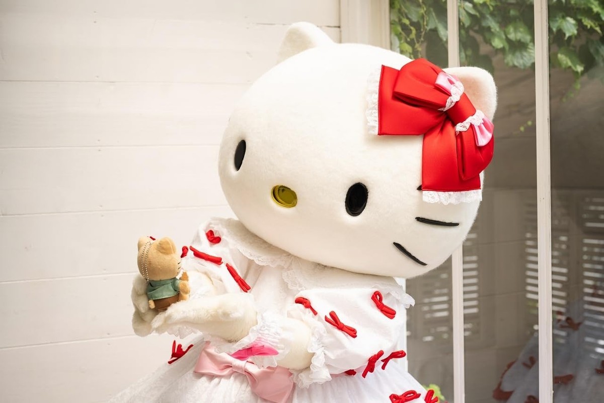 Honolulu Cookie Company × HELLO KITTY Honolulu Cookie Company HELLO KITTY Mascot Charm H12cm Plush