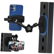 Magnetic Phone Holder for Gym/Tractor/Boat/Forklift, Heavy Magnet Base 8.8CM