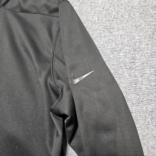 Nike Golf Therma Fit Repel 1/2 Zip Pullover Sweatshirt Pockets Black Mens XL - Picture 2 of 13