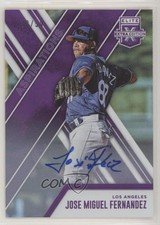 2017 Elite Extra Edition Aspirations Purple 30/50 Jose Miguel Fernandez Auto uk2