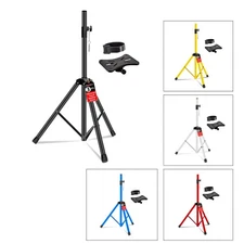 5 Core Speaker Stand Adjustable 31 to 36" PA DJ Tripod Heavy Duty w 35mm Mount