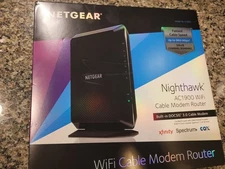 NEW Netgear Nighthawk C7000 AC1900 WiFi router DOCSIS 3.0 Cable Modem Charter