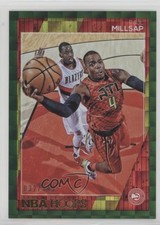 2016-17 Panini NBA Hoops Green 32/149 Paul Millsap #40 0a1