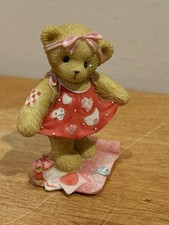Cherished Teddies Ilene Valentine Girl Paste, Cut, Sew I Love You Head To Toe"