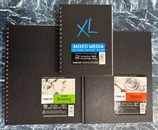 Canson LOT 8.5 x 11 Hardbound Sketchbook, 110 Sheets 9x12  5.5x8.5 60 Sheets