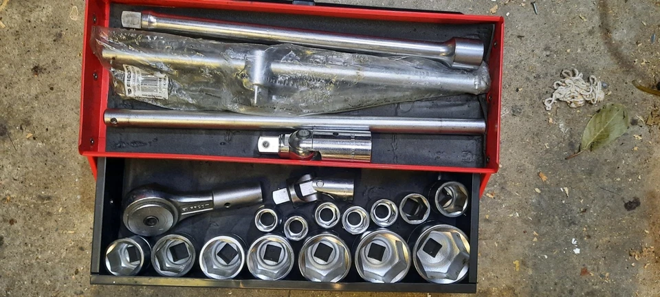 Facom Expert 3/4 Drive socket set 21pc . - Image 4 of 4