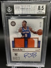 2019-20 Panini Encased Bronze RJ Barrett JSY AU  RPA 02/35 Rookie