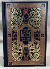 The Holy Bible King James Version Gustave Dore Illustrated Leather Bound HC