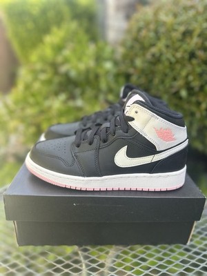 Nike Air Jordan 1 Mid Arctic Punch GS Youth Sneakers 555112-061