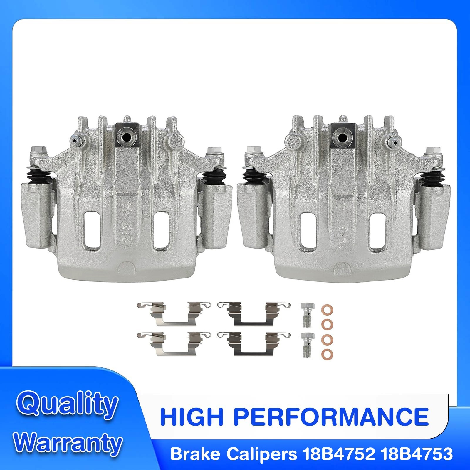 Front Left Brake Caliper w/ Bracket for Ford F-150 Expedition