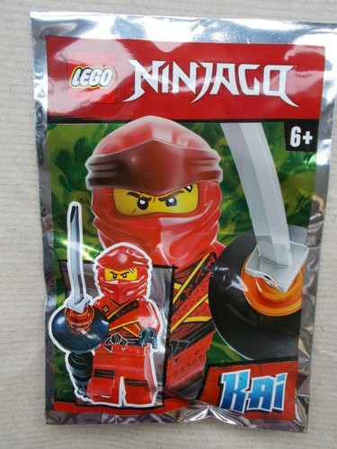 NEW LEGO NINJAGO FOIL PACK MINIFIGURE & WEAPON KAI LLOYD ZANE JAY NYA WU PICK 1 - Picture 10 of 27
