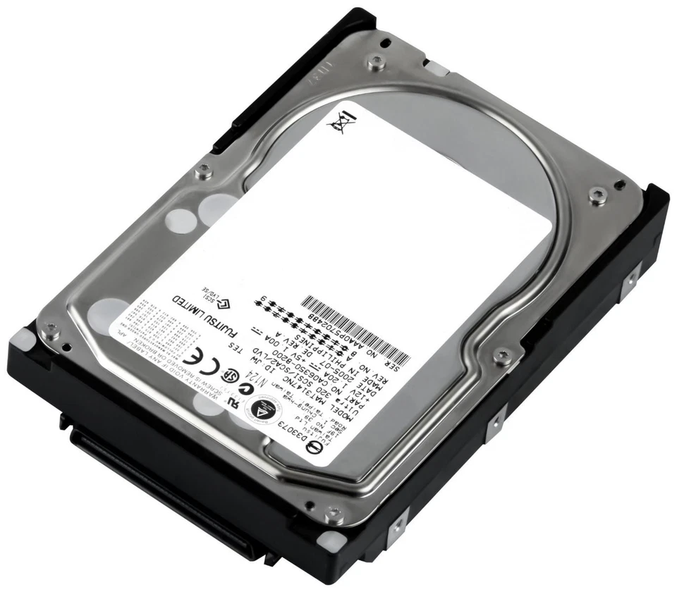 Hard Drive Fujitsu MAT3147NC 147GB 10000RPM 8MB SCSI U320 80-pin 3.5'' Inch - Image 2 of 3