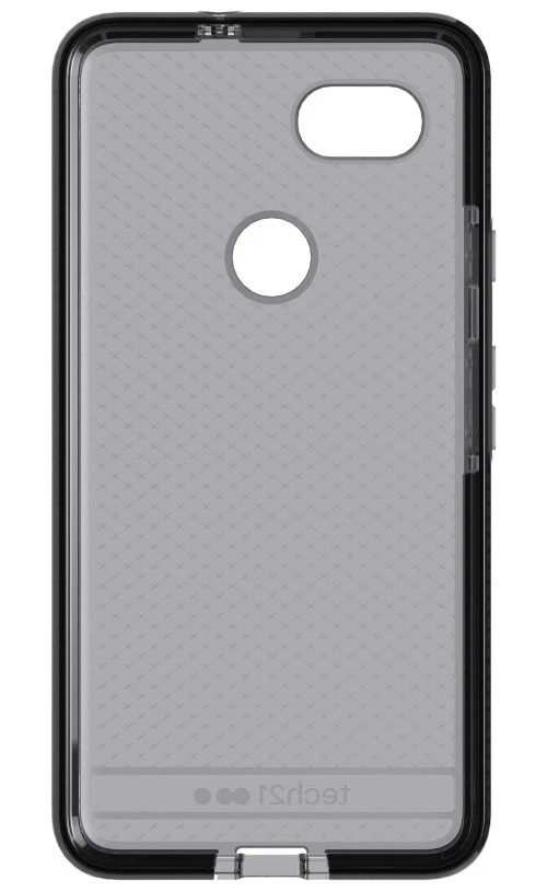 Funda ultra delgada Tech 21 Evo Check Series para Google Pixel 2 Xl ahumada/negra Foto 2 de 4