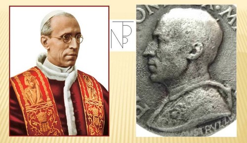 VATICANO (PIO XII) Medaglia,Mistruzzi   - Bild 2 von 5