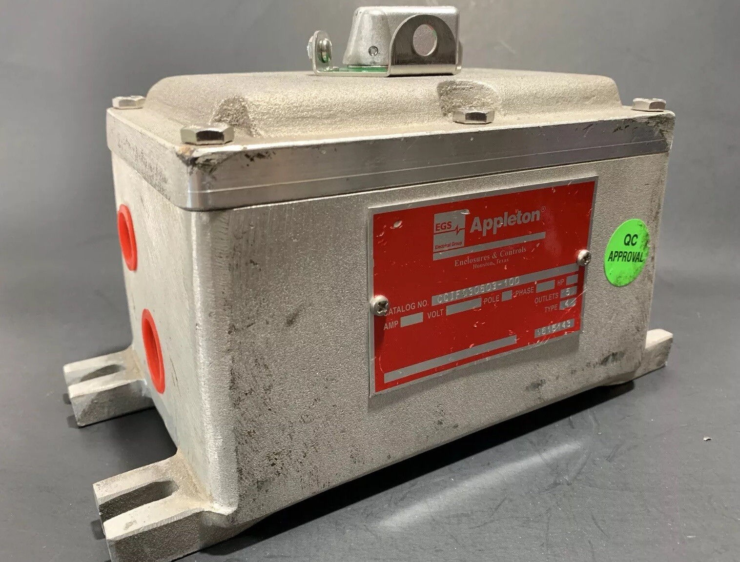 EGS Appleton 7”x 4.50”x 5.50” Explosion Proof Enclosures Box | eBay