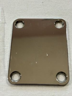 2000 Fender Stratocaster Standard Neck Joint Plate Chrome w/ HW | eBay