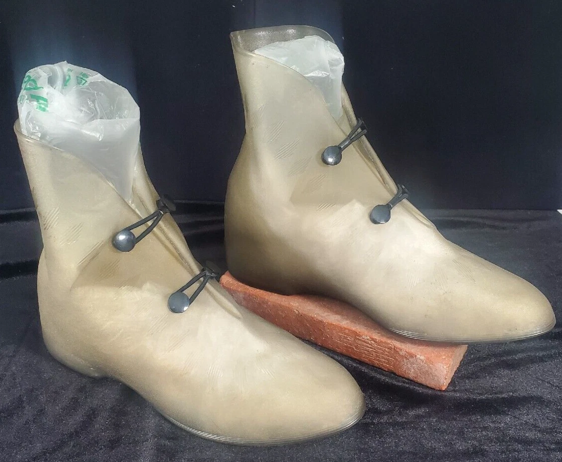 Rain boots that fit over cheap shoes