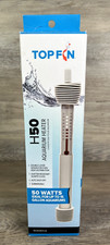NEW Top Fin H50 Aquarium 10.6" Heater  50 Watt for Up To 15 Gallon Aquariums