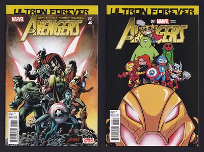 Avengers Ultron Forever #1/Young Variant Marvel 2015 1st Danielle Cage Cap!