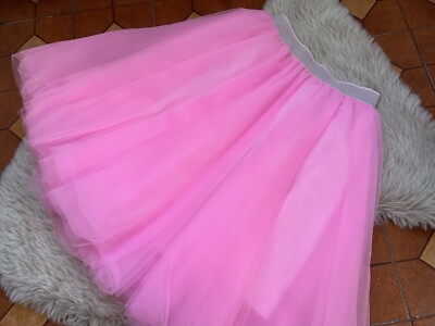 Weicher Tüllrock, Farbe Rosa